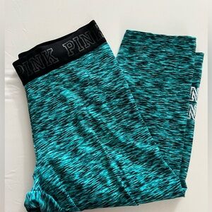 PINK Victoria's Secret Teal Ultimate Leggings